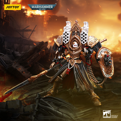 Морвенн Вал, аббатиса Сестер Битвы (Warhammer 40k) - КОЛЛЕКЦИОННАЯ ФИГУРКА 1/18 Adepta Sororitas Abbess Sanctorum Morvenn Vahl (JT8872) - JOYTOY