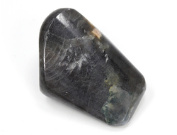 Корунд синий (сапфир), галтовка, Индия (30*20*14 мм, 14,6 г) №27572