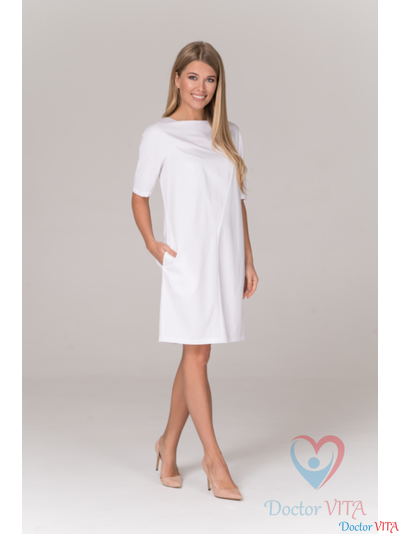 ПЛАТЬЕ медицинское Dr.Super "Helen" белое