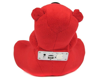 необычный плеер медведь