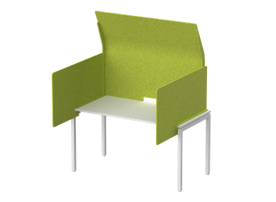 Кабина с высоким экраном-парусом и выступающими боковыми стенками