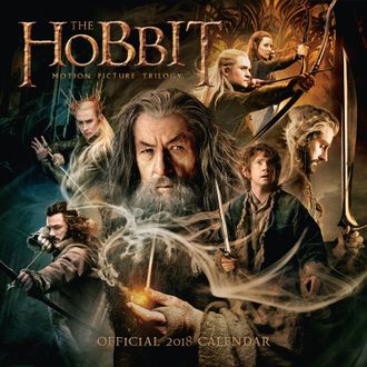 The Hobbit Official Календарь 2018 ИНОСТРАННЫЕ ПЕРЕКИДНЫЕ КАЛЕНДАРИ 2018, INTPRESSSHOP