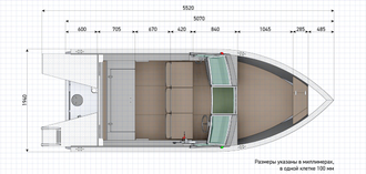 Моторная лодка REALCRAFT 500 Fish