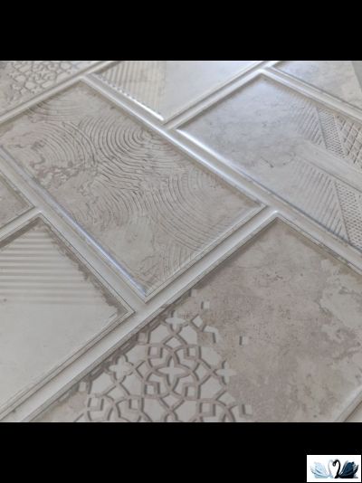 Плитка настенная Eurotile Padma Decor Luster 30x60 см матовая, рельеф