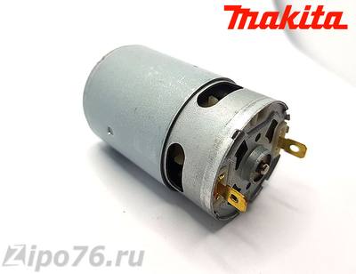 Двигатель для шуруповерта Макита 14,4V с 4-мя проточками,с шестерней