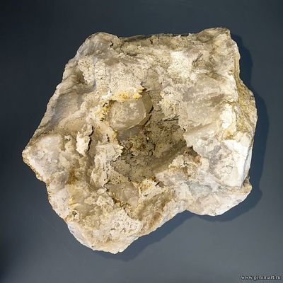 Агат, халцедон,  (разн. кварц), кальцит. Россия. 115*105*60мм