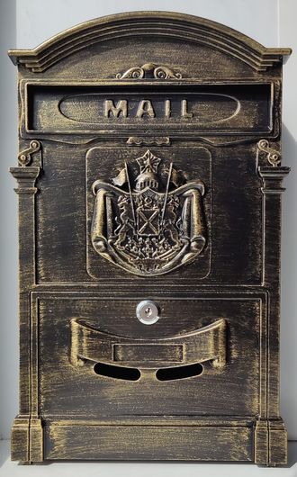 Ящик почтовый А-4010В Старая бронза