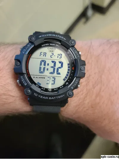 Часы Casio AE-1500WH-1AVEF