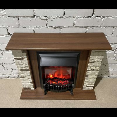 Электрокамин Кимберли NT M1 с очагом Fobos