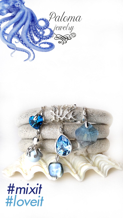 Браслет замшевый AQUA Collection