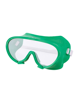 Очки закрытые с прямой вентиляцией, 7719