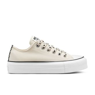 КЕДЫ CONVERSE ALL STAR LIFT PLATFORM POLKA DOTS БЕЛЫЕ НИЗКИЕ НА ПЛАТФОРМЕ