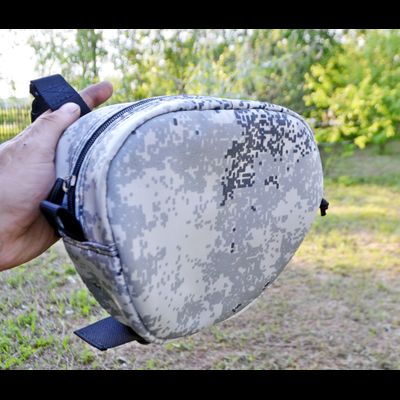 СУМКА НА РУЛЬ "ВИКИНГ" НА YAMAHA VIKING 540 III,IV (камуфляж"Арктика")