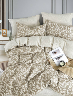 Постельное белье CRISTELLE AMANTE комплект сатин полутороспальное 150x200x1 180x230x1 50x70x1 70x70x1 AM01-17