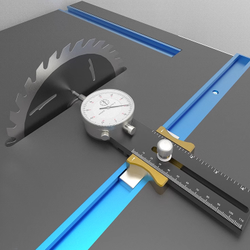 Индикаторный шаблон для позиционирования пильного диска / упора