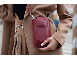 Smart Case 81 Карминный