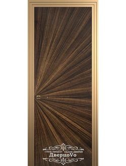 PORTE RICHI (Беларусь). ПРАКТИКА, МОДЕЛЬ К35-02, НАТУРАЛЬНЫЙ ШПОН АМЕРИКАНСКОГО ОРЕХА. ПОЛОТНО ГЛУХОЕ.