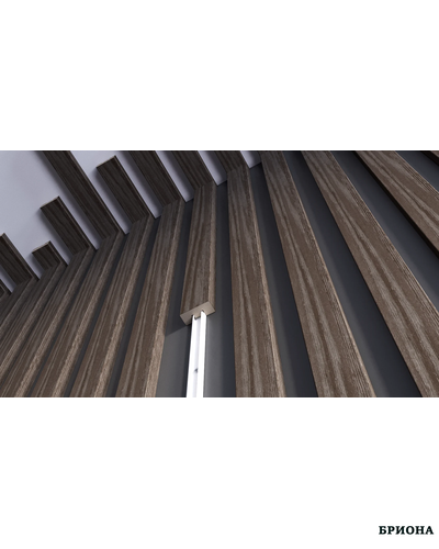 Интерьерная рейка С604 16*40*2800