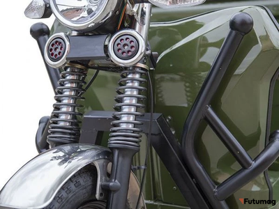 Электротрицикл Rutrike D4 Next 1800 60V1200W зеленый