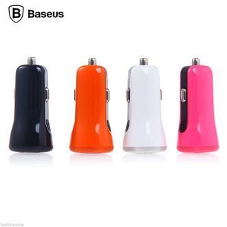 Автомобильная зарядка Baseus Tiny Double USB Car Charger