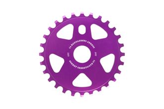 Купить звезду Sunday Sabretooth v2 28Т (фиолетовую) для BMX велосипедов в Иркутске