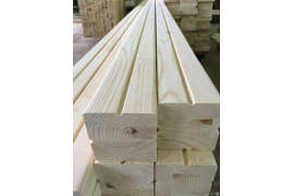 Клееный брус для детских и игровых площадок