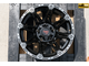 Комплект дисков R17 9,0J ET-40 5*150 TUFF A.T. T-01 Черный с полированным ободом (R606)