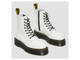 Ботинки Dr Martens Jadon на толстой подошве белые женские