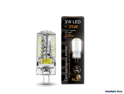 Gauss LED T10 3w 827/840 AC150-265v G4