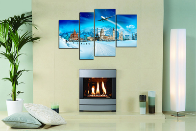 Модульная картина "Мировые столицы"