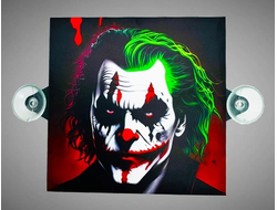 Табличка на лобовое окно  JOKER (15х15см), цветная