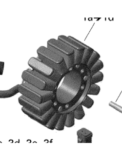 Статор оригинал BRP 420866068/42086606/420866065 для BRP LYNX/Ski-Doo