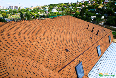 Гибкая черепица Ruflex Runa (Руфлекс Руна) цвет: Золотой песок