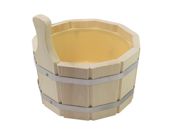 Ушат 4 л с  пластиковой вставкой