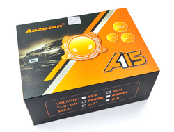 Билед модули Aozoom A15 24 вольта, 3.0 дюйма, 2 чипа, 5500K, 24V, 58W/65W, крепление 3R и съемное гаечное (комплект, 2шт)