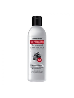 Compliment No problem Матирующий тоник для Лица от расширенных пор и черных точек 200мл