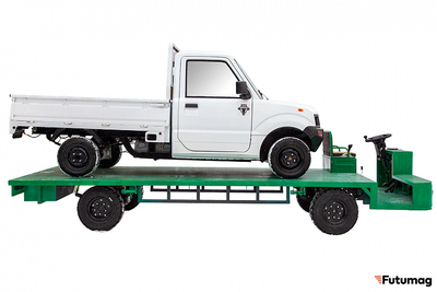 Платформенная тележка электрическая RuTrike БАЗА