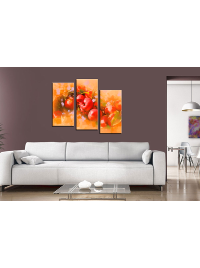 Модульная картина "Яблочное утро"