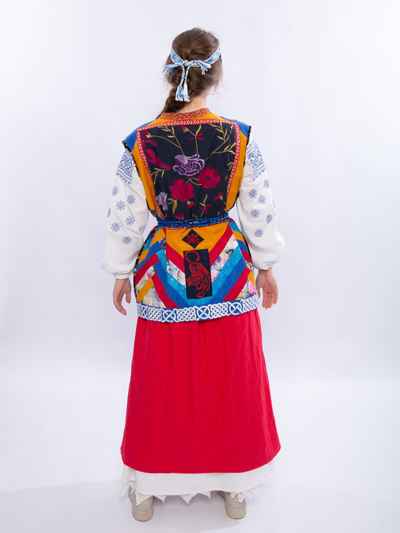 Жилет лоскутный Ярый