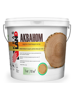 Защитно-тонирующий состав "Акваном" 1кг