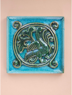 Изразцовая плитка "Славянские тени" // 16,5*16,5