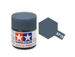 Tamiya: Краска акриловая XF-18 "Medium Blue"