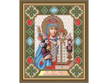 Неувядаемый цвет образ Пресвятой Богородицы AT-5016 (алмазная мозаика) mi