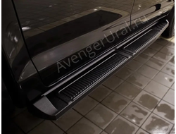 Силовые пороги Toyota Hilux