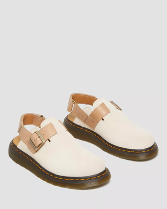 Dr Martens Jorge II Suede Leather Slingback Mules