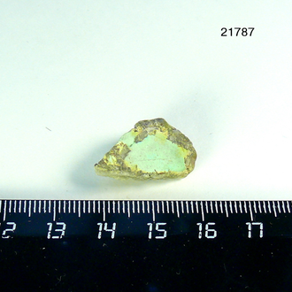 Бирюза натуральная (необработанная) Казахстан арт.21787: 2,9г - 22*13*10мм