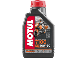 Масло моторное для 4-x тактных двигателей Motul 10W60 7100 4T  SN/MA2 - 1 Л (104100)