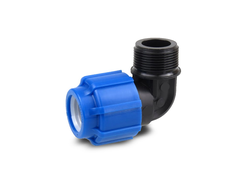 Угольник ПНД 25*1 НР [30204]