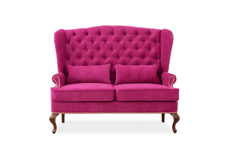 Диван с ушами 2-местный 136 см