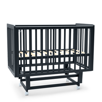 Детская кроватка Agex Lira (маятник продольный) Графит